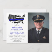 リバティ警察・軍隊引退パーティー 招待状 (正面)