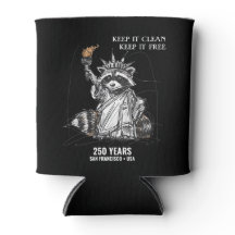 リバティ・アライグマ 250周年 サンフランシスコ・プライド