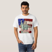 リバティ・アンプラグUSA Tシャツ (正面フル)