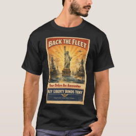 『リバティ・イン・アクション』WWII プロパガンダ Tシャツ