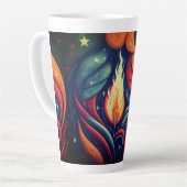 リバティ カフェラテマグ (左アングル)