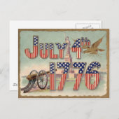 リバティ・キャノン・スターズストライプズ像 ポストカード (正面/裏面)