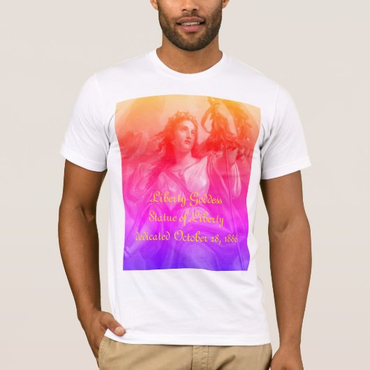 リバティ・ゴッデスTシャツ Tシャツ (正面)