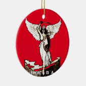 リバティ・ボンド第一次世界大戦のポスター1918 セラミックオーナメント (右)