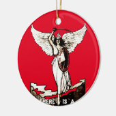 リバティ・ボンド第一次世界大戦のポスター1918 セラミックオーナメント (左)