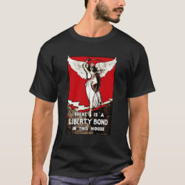 リバティ・ボンド第一次世界大戦のポスター1918 Tシャツ