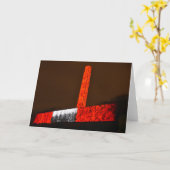 リバティ・メモリアル・ポピー、ミズーリ州カンザスシティ カード (黄色い花)