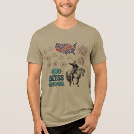 リバティ・ライツ・ショーオリーブ トライブレンドＴシャツ