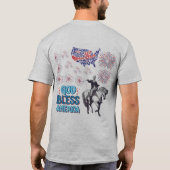 リバティ・ライツ・ショー グレー Tシャツ (裏面)