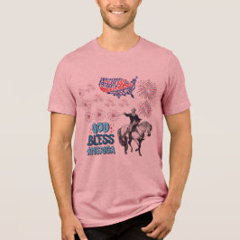 リバティ・ライツ・ショー マーブル トライブレンドＴシャツ