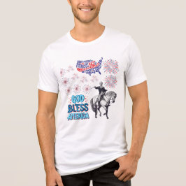 リバティ・ライトショー ホワイト トライブレンドＴシャツ