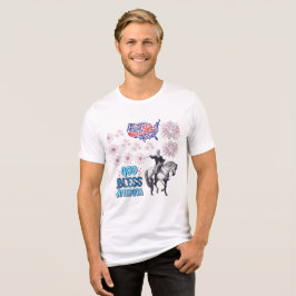 リバティ・ライトショー ホワイト トライブレンドTシャツ