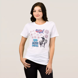 リバティ・ライトショー ホワイト トライブレンドTシャツ