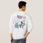 リバティ・ライトショー ホワイト Tシャツ (裏面フル)