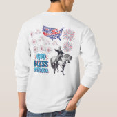 リバティ・ライトショー ホワイト Tシャツ (裏面)