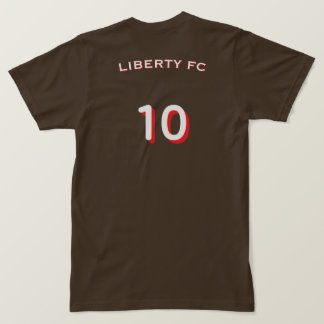 リバティFC ネイビースターTシャツ プレミアムUSAフットボール Tシャツ