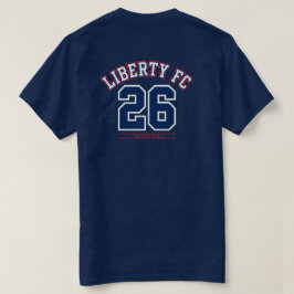 リバティFC ネイビー スターTシャツ プレミアムUSAサッカー Tシャツ