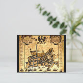 リバプールの地図, 1725 ポストカード (スタンド正面)