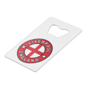 リバプールイングランド クレジットカード栓抜き (正面アングル)