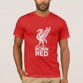 リバプールサポーターTシャツ Born Red Tシャツ (正面)