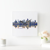 リバプールスカイライン スクエア壁時計 (ホーム)