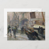 リバプールドッカーatドーン, 1903 ポストカード (正面/裏面)