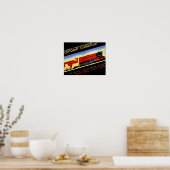 リバプールマンチェスター鉄道ヴィンテージポスター ポスター (キッチン)