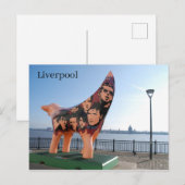 リバプールランバナナバイザリバーメルシー ポストカード (正面/裏面)