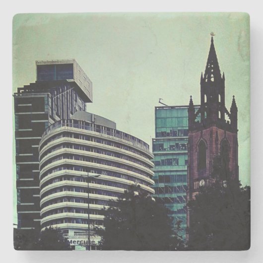 リバプール建物 ストーンコースター (正面)