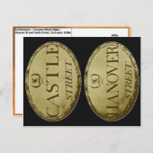 リバプール通りシンボルや象徴:1800年代初頭 ポストカード (正面/裏面)