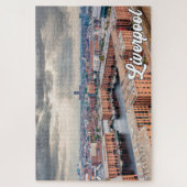 リバプール，イギリス統一された王国 ジグソーパズル (縦)