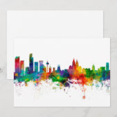 リバプール イギリス スカイライン 招待状 (正面/裏面)