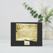 リバプール・スキッパーのマーク文字 ポストカード (スタンド正面)