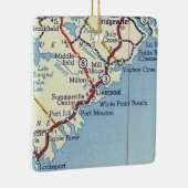 リバプールNSヴィンテージの地図 セラミックオーナメント (右)