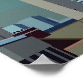 リバプー統一されたル王国ヴィンテージ旅行ポスター ポスター (角)