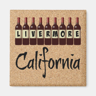 リバモアカリフォルニアレッドワインボトルテイスティングおもしろい マグネット