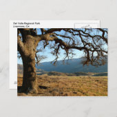 リバモア州デルヴァッレリージョナルパーク ポストカード (正面/裏面)