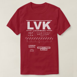 リバモア市立空港LVK Tシャツ