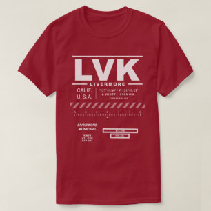 リバモア市立空港LVK Tシャツ