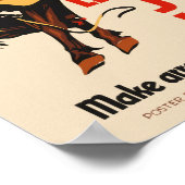 リバモア・ロデオUSAヴィンテージポスター1933 ポスター (角)