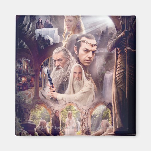 リバンデルキャラクターコラージュ マグネット (正面)