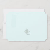 リバントクロス宗教写真招待状 招待状 (裏面)