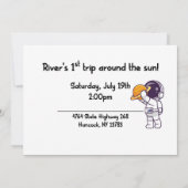 リバーの招待状 招待状 (裏面)