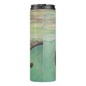 リバーよくはしゃぐ・オッター絵画ズ タンブラー (裏面)