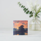 リバーアットスカットニーバイマックスフィールドパリシュ スクエア名刺 (スタンド正面)