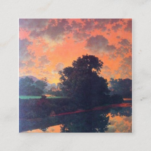 リバーアットスカットニーバイマックスフィールドパリシュ スクエア名刺 (正面)