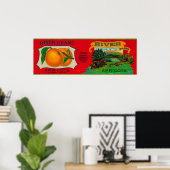 リバーアプリコットラベル ポスター (ホームオフィス)