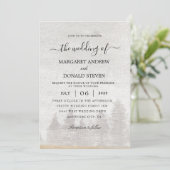 リバーアンドツリーズバーン結婚式招待状 招待状 (スタンド正面)