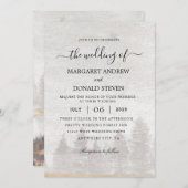 リバーアンドツリーズバーン結婚式招待状 招待状 (正面/裏面)