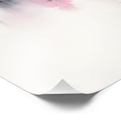 リバーインクの上に咲く絵画桜 フォトプリント            (角)